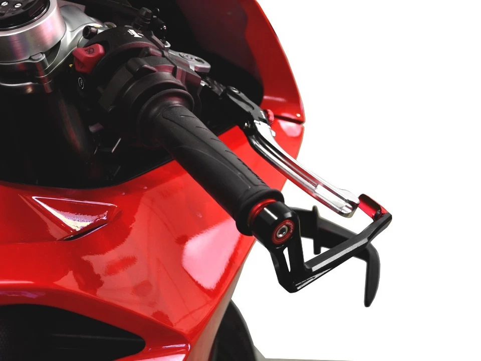 PARALEVA MOTO PROTEZIONE LEVA FRENO CNC ORO/SILVER UNIVERSALE | SEPTAR - Immagine 3 di 4