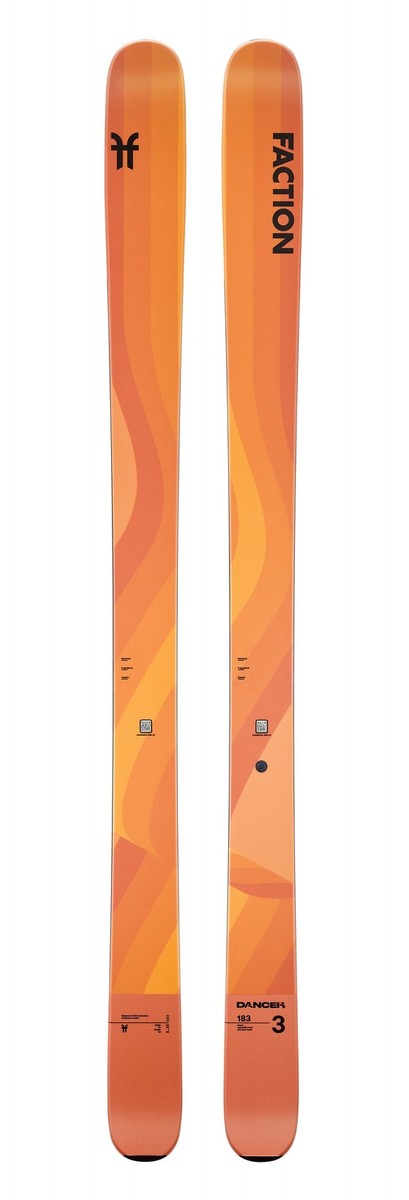 Faction Dancer 3 All-Mountain Skis, Orange, 178cm MY26 | eBay