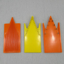 Borner West Germany Slicer Inserts 3-Piece Replacement Set Miracle Chef de Luxe