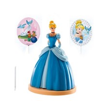 Set di Cake Topper per Decorazione di Torte. Disney Cenerentola, 8,5cm