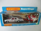 Matchbox Lesney Superkings K-91 Plymouth Gran Fury Motorcycle set- boxed