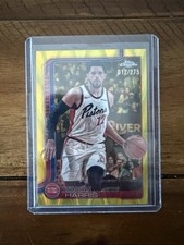 2025-26 Topps Chrome - Tobias Harris #6 Yellow RayWave Refractor /275