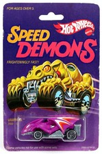 Hot Wheels Vintage Speed Demons Vampyra 1986 Purple NRFP #2060