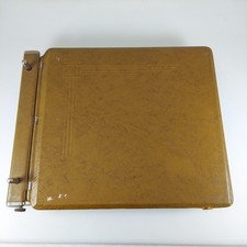 Wilson Jones Mohawk Endlock Ledger Binder #276-40 Brown Imitation Leather USA