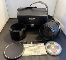 SIGMA MIRROR TELEOBIETTIVO MULTI RIVESTIMENTO 600mm F/8 e filtri, custodia