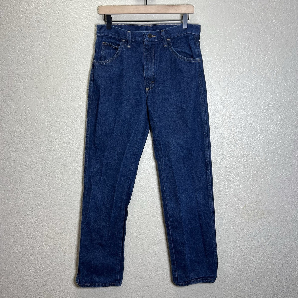 Jeans Rustler 32x32 lavaggio scuro vestibilità regolare in