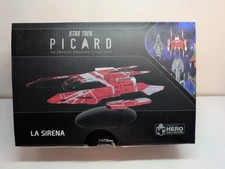 Star Trek Starships La Sirena (Star Trek Picard) Eaglemoss With Mag
