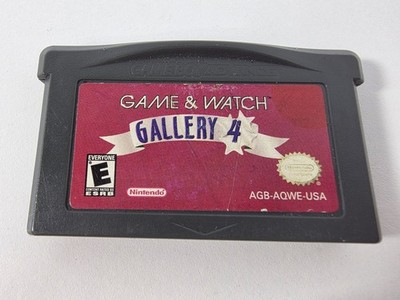 Game & Watch Gallery 4 (Nintendo Game Boy Advance, 2002) Tested Cart Only 