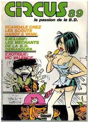 Circus 89 Glenat 1985 Font Valence Cothias Yann