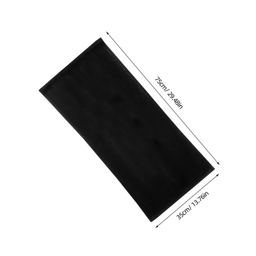 Cotton Black Color Face Towel Bath Towel Fast Drying Water Absorption 35x75cm - Bild 11 von 12