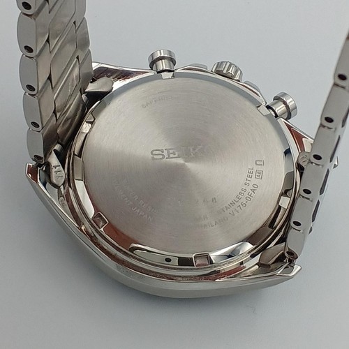 SEIKO V175-0FA0 Wristwatch Authentic Works Men 6169 - Picture 7 of 11