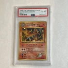 Pokemon Blaine's Charizard 006 Challenge Darkness Holo 1999 Japanese PSA 6