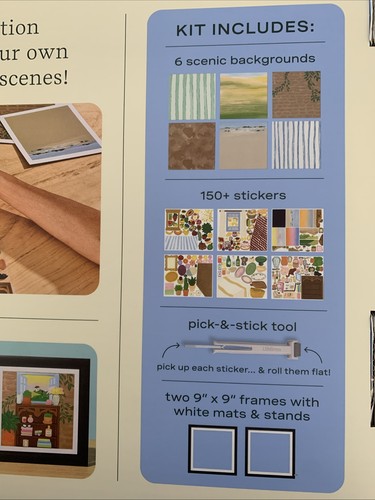 Lifelines -Collage Art Kit - 2 Black Frames 9x9 Includes All Materials - Picture 5 of 10