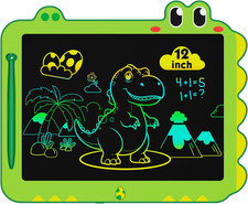 Kids Tablet 12 Inch Android 16 24GB RAM 64GB ROM Purple C3 JIKOCXN Octa-Core