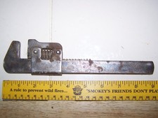 Vintage WIZARD No. 9 Adjustable Bike Wrench 9" Worcester Mass. USA Made