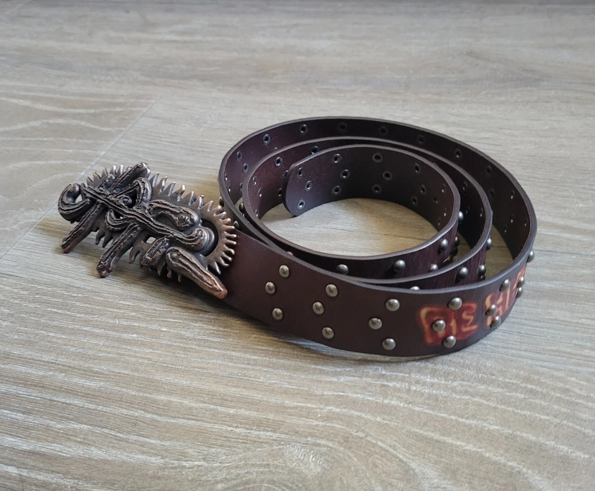 Studded Brown Belts for Men for sale | eBay