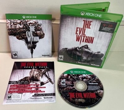 The Evil Within Xbox One Video Game + Manual, Survival Horror, Bethesda
