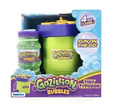 Bubbles Tiny Typhoon, Compact Bubble Machine, Powerful Bubble Blower for Maxi...