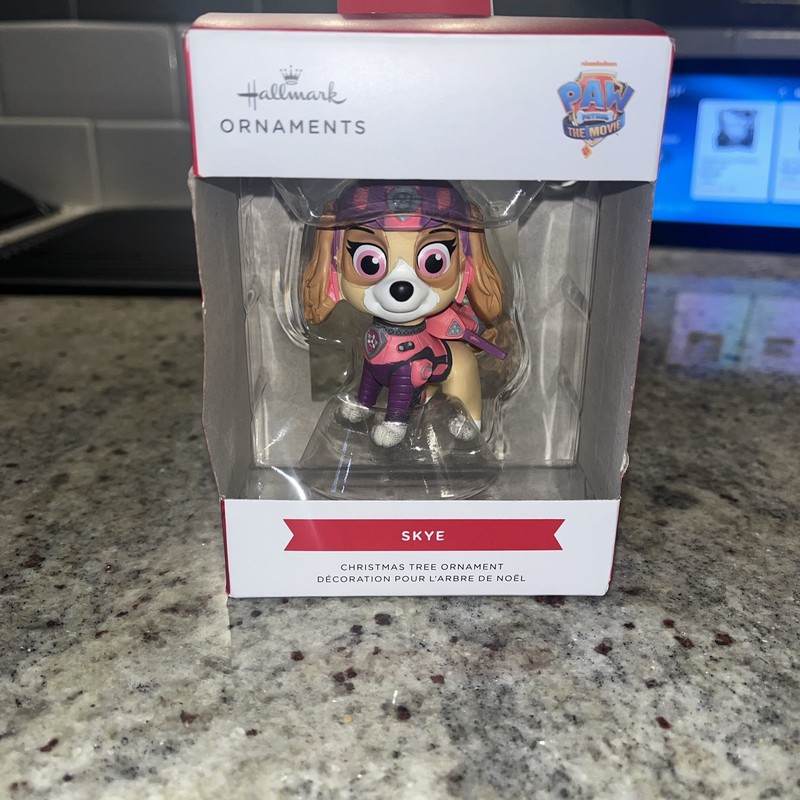 Hallmark Paw Patrol: The Movie Marshall Christmas Ornament (Skye)