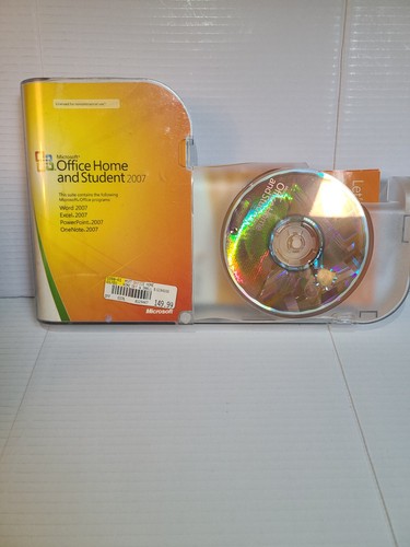 MS Microsoft Office 2007 Home and Student Full Retail English w/ PRODUCT KEY - Afbeelding 3 van 4