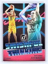 2019 Panini Donruss WNBA Breanna Stewart Swishful Thinking #9 Storm Liberty