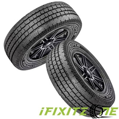 2  Cooper Discoverer HT3 215/85R16 115R Tires, Highway, Load E, (TakeOff)