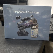 SKDW 4-Channel Dash Cam with 360  View and Ultra HD Multi-Channel