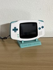 White Nintendo Game Boy Advance w/ IPS LCD Screen Micro USB Rechargeable Battery