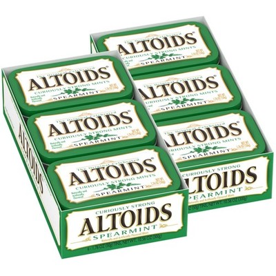 Curiously Strong Spearmint Candies - 12 Tins