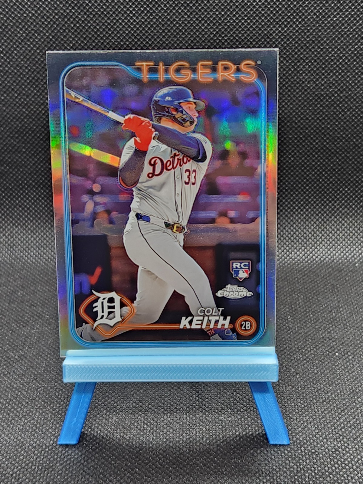 2024 Topps Chrome Colt Keith Rookie Refractor 2 Detroit Tigers (RC)
