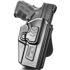 Springfield XD 4" Service 9MM .40 .45 OWB Holster Paddle Retention