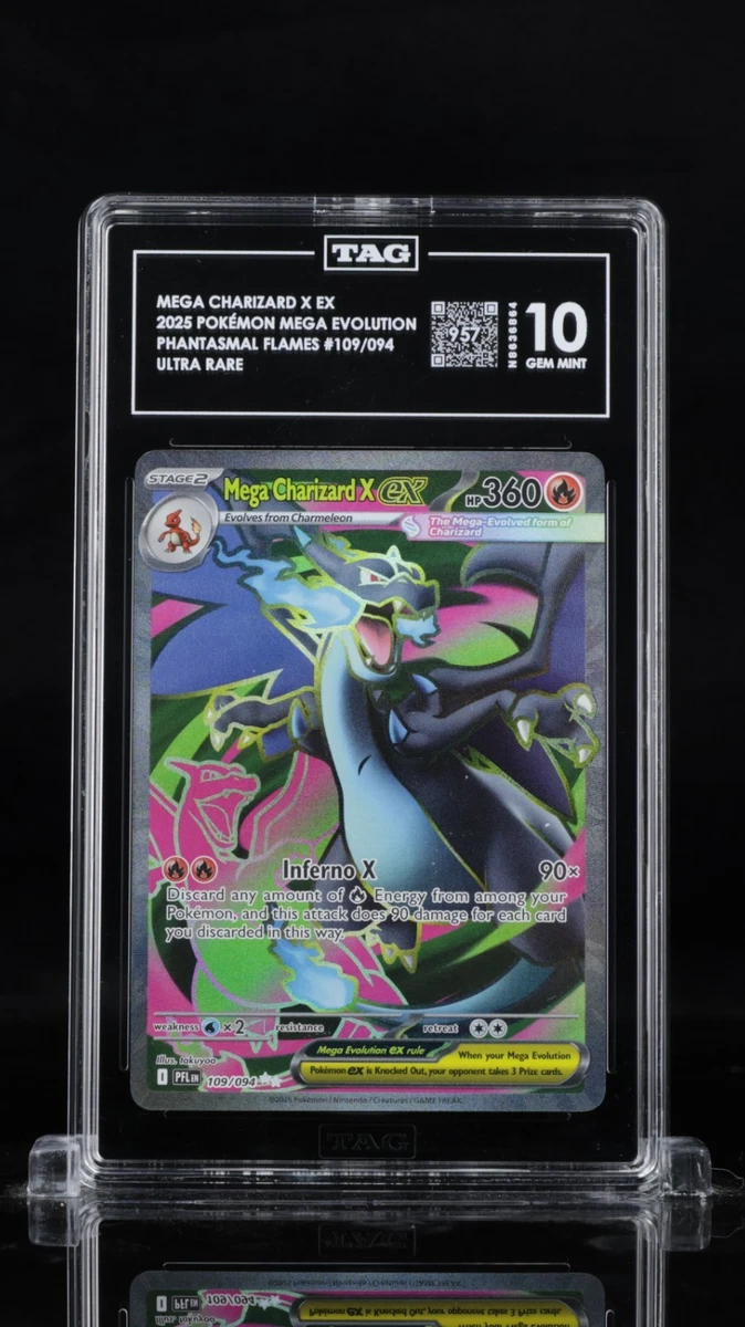 Pokémon TCG Ultra Rare Grade 10 English Collectible Individual