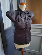 COME NUOVO! Camicia BOSS Hugo Boss tg 34 camicia blusa shirt grigia lusso NP €189