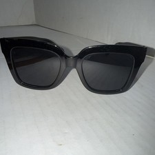 Quay Icy Black Sunglasses 52-21-145 Polarized Fade Lens Free Shipping