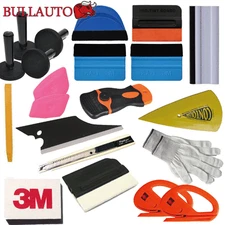 BULLAUTO Economy Combo Pro Tool kit Car Vinyl Wrap Squeegee Tools