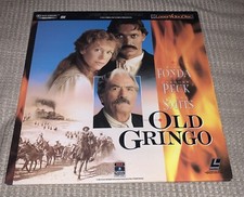 Old Gringo Laserdisc Widescreen Gregory Peck Jane Fonda 2-Disc GREAT FILM 