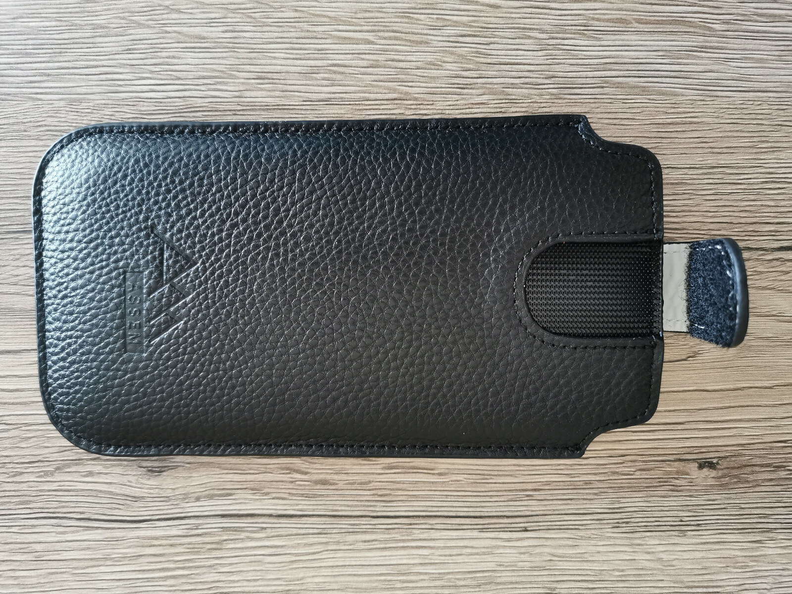 ASSEM echt leder Gürteltasche Tasche Hülle Etui case cover für 6.5 Zoll Handy