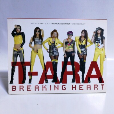 T-ARA 【 BREAKING HEART 】 韓国盤CD 限定盤 リパケ T-ARA Breaking Heart Korean Repack CD Ltd Ed w/ Photo Book Used | eBay