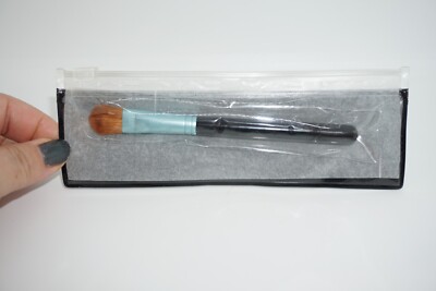 MAC Powder Brush ~ 129 SE ~ NIP 129SE Metallic Light Blue