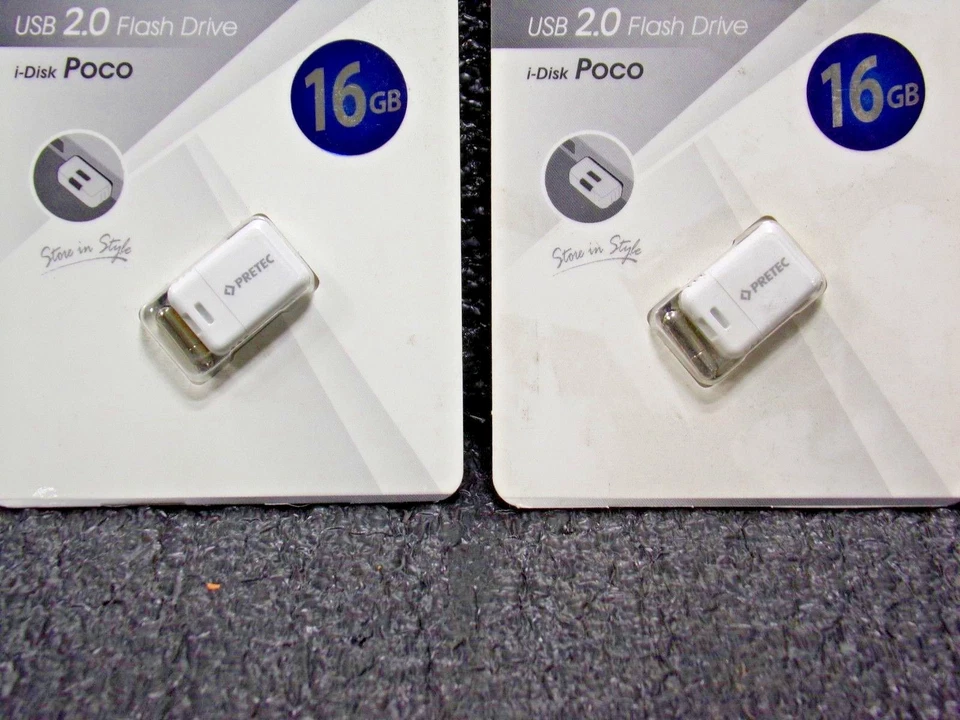 2PK Pretec 16GB Flashdrive USB 2.0, i-Disk Paco (RC) - Image 2 of 4