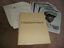 Norman Jewison's A SOLDIER'S STORY Press Kit & 11 Stills-Howard E. Rollins, Jr.