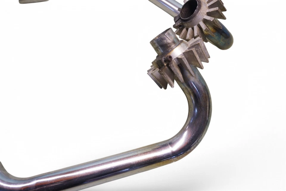 Triumph T120 T120R Bonneville TR6C 1966 650cc *2878 cabezales de escape Foto 2 de 4