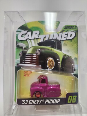 ミニカー CAR TUNED CAR TUNED Series 2 53 Chevy Pickup 06 2024 RARE RED BOTTOM CHASE