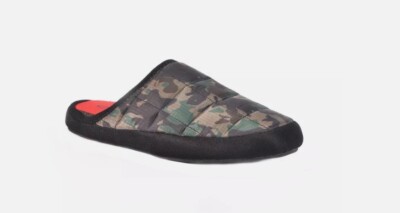 Mens Coma Toes Osloes slip on mule slippers Camo RRP £40 Medium UK