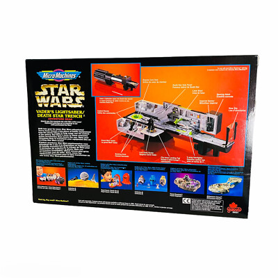 Star Wars Micro Machines Darth Vader's Lightsaber Death Star