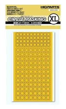 HIQ Parts Circle Masking Sticker XL (6.2-7.6mm) CMS-XL-MSK