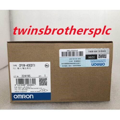 New Original Omron CP1W-40EDT1 PLC Module CP1W40EDT1