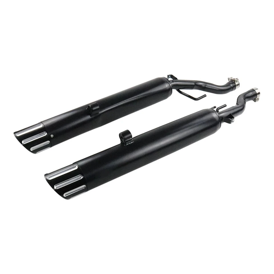 Mufflers Tail Pipe Slip-On Exhaust System Fit For BMW R18 Classic 100 Year R18B - Image 2 of 4
