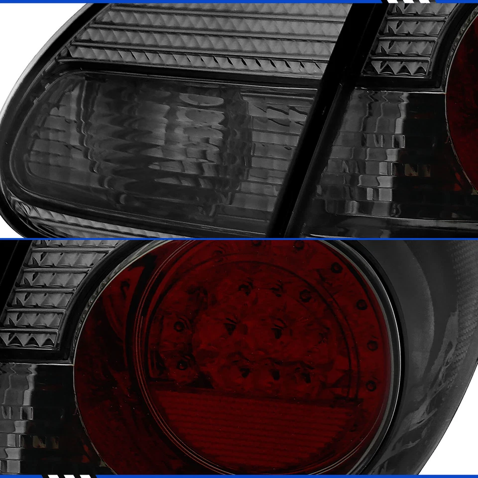 Par de luces traseras LED de humo para maletero Toyota Corolla 2003 2004 2005 2006 2007 2008 Foto 3 de 4
