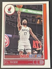 2021-22 Panini NBA Hoops Base Set Card #133 PJ Tucker Miami Heat